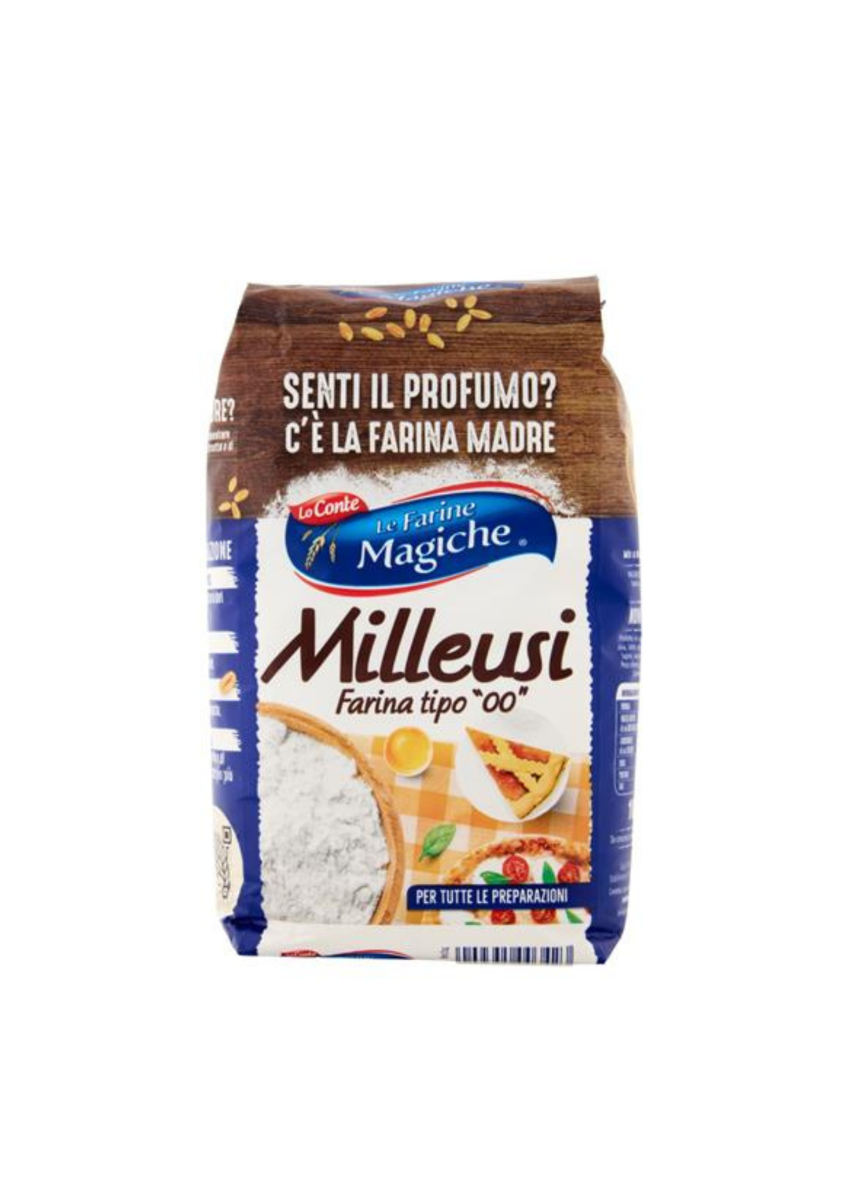 Le Farine Magiche Universelles Allround-Weizenmehl Tipo 00 Milleusi (1 kg) – italienisch Original