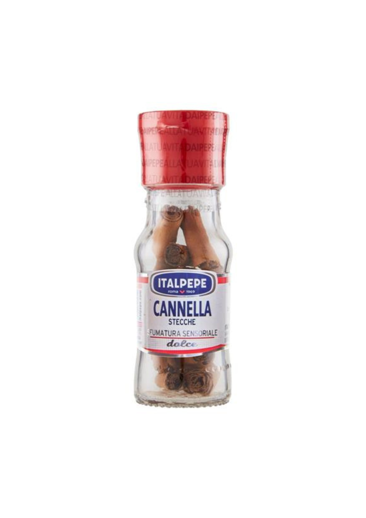 Italpepe Cannella Stecche (9g) – Ganze Zimtstangen im Glasstreuer – italienisch Original