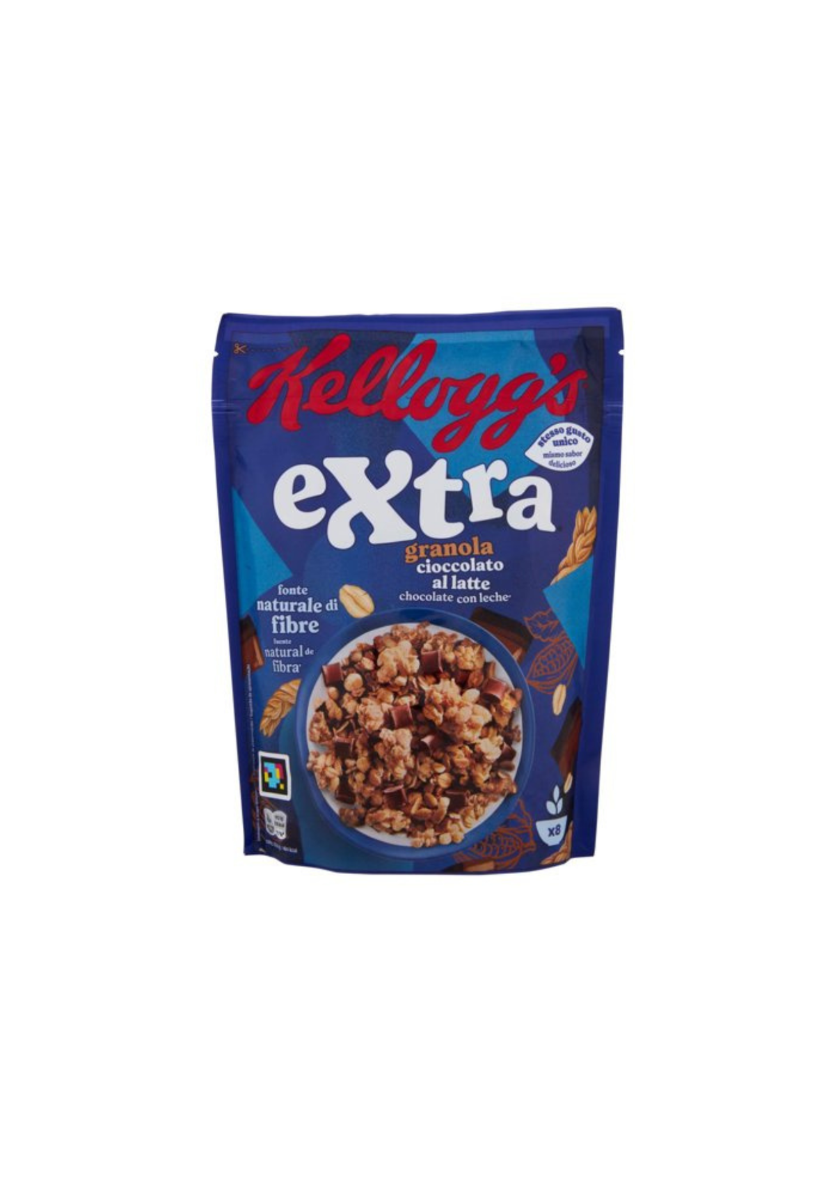 Kellogg’s Extra – Knusprige Hafer-Granola mit Milchschokolade – 1 × 375 g