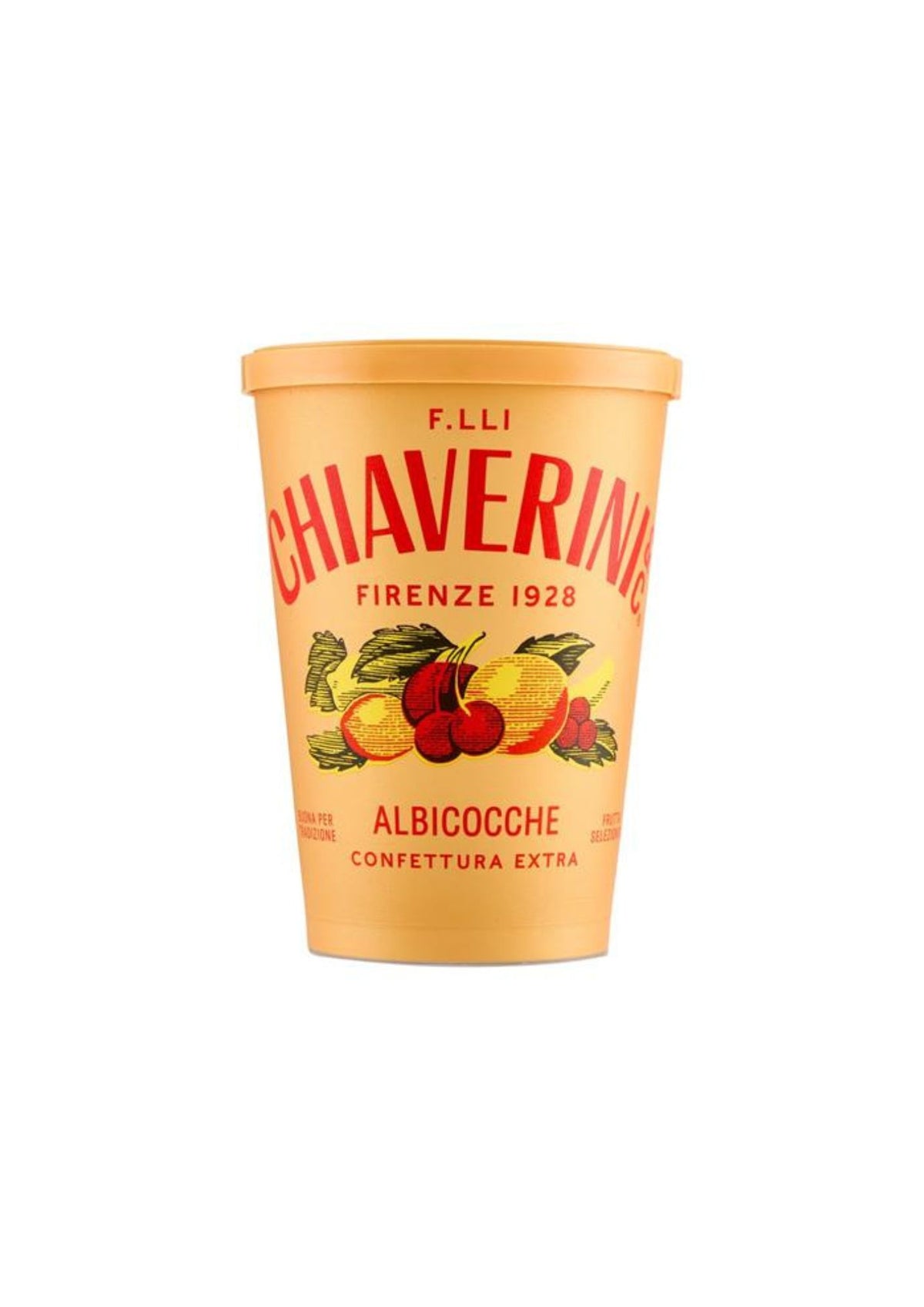 F.lli Chiaverini – Extra Aprikosenkonfitüre – italienisch Original – 1 × 320 g