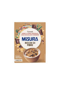 Misura Fibrextra – Vollkorn-Dinkel- und Hafer-Cerealien mit Zartbitterschokolade  – italienisch Original –1 × 300 g
