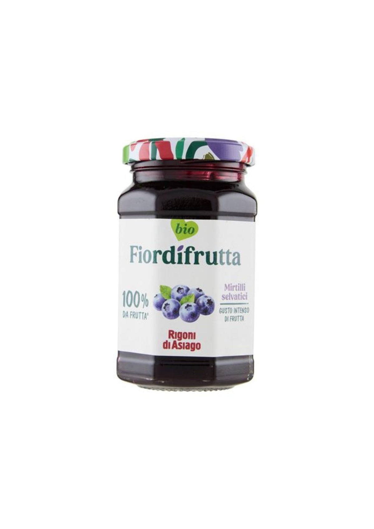 Rigoni di Asiago Fiordifrutta – Bio-Wildheidbeer-Fruchtaufstrich – italienisch Original – 1 × 250 g