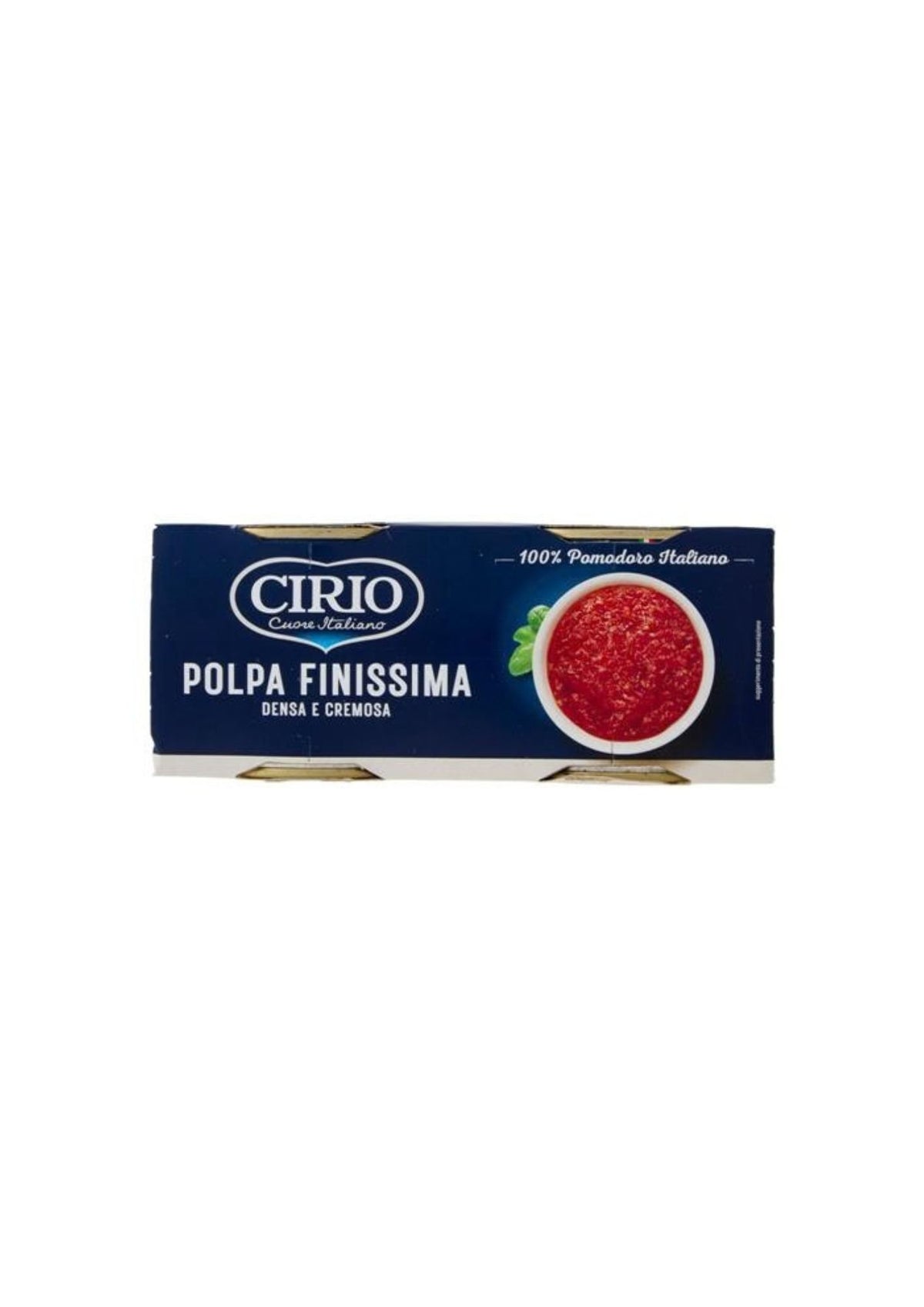 Cirio Fein gehackte Tomaten – italienisch Original – 2er-Pack – 2 × 210 g