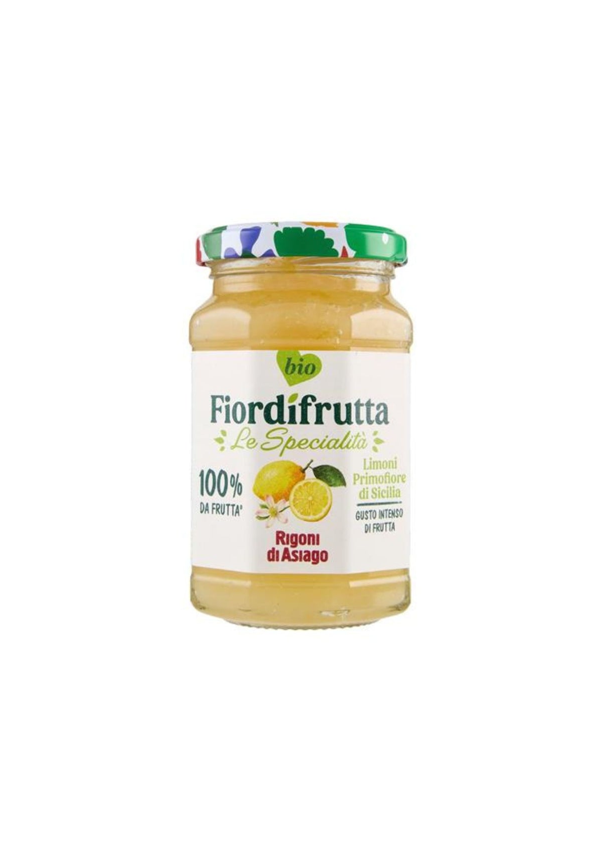 Rigoni di Asiago Fiordifrutta – Bio-Zitronen-Fruchtaufstrich mit sizilianischen Primofiore-Zitronen – italienisch Original – 1 × 260 g