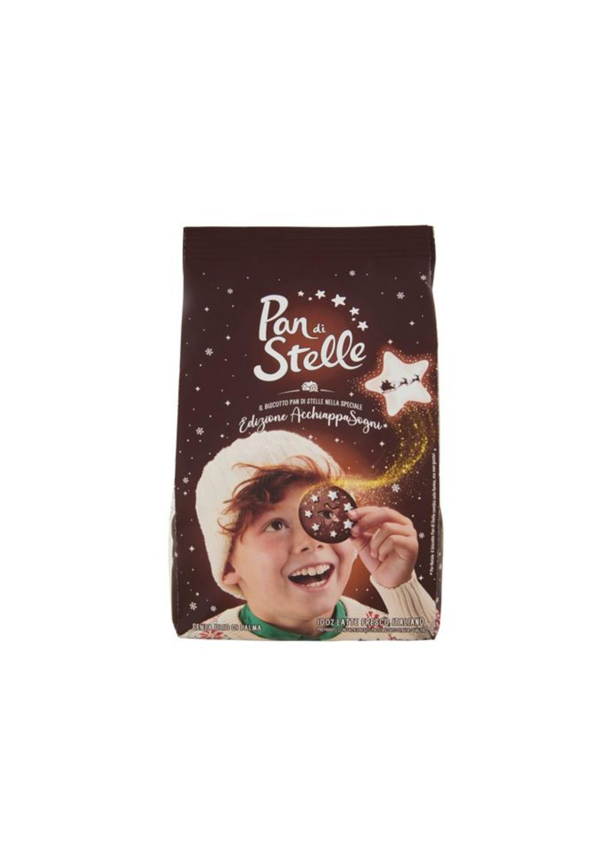 Pan di Stelle – Kakaokekse mit Haselnüssen und frischer italienischer Milch – italienisch Original – 1 × 350 g