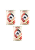 Alce Nero Geschälte Bio-Tomaten – italienisch Original – 3er-Pack – 3 × 400 g
