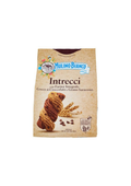Mulino Bianco Intrecci – Vollkornkekse mit Kakao, Zartbitterschokolade und Buchweizen – italienisch Original – 1 × 300 g