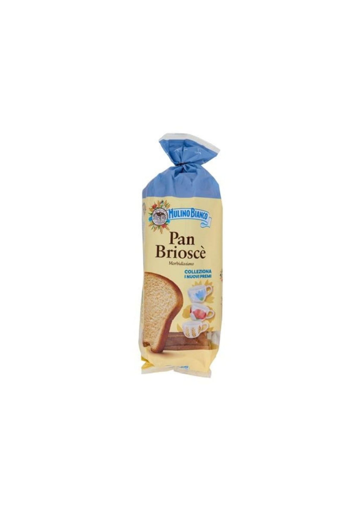 Mulino Bianco Pan Brioscè – süßes Milchbrot – italienisch Original – 2er-Pack – 2 × 400 g