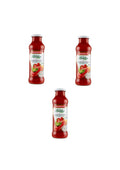 La Torrente Passierte Tomaten mit Basilikum – italienisch Original – 3er-Pack – 3 × 700 g