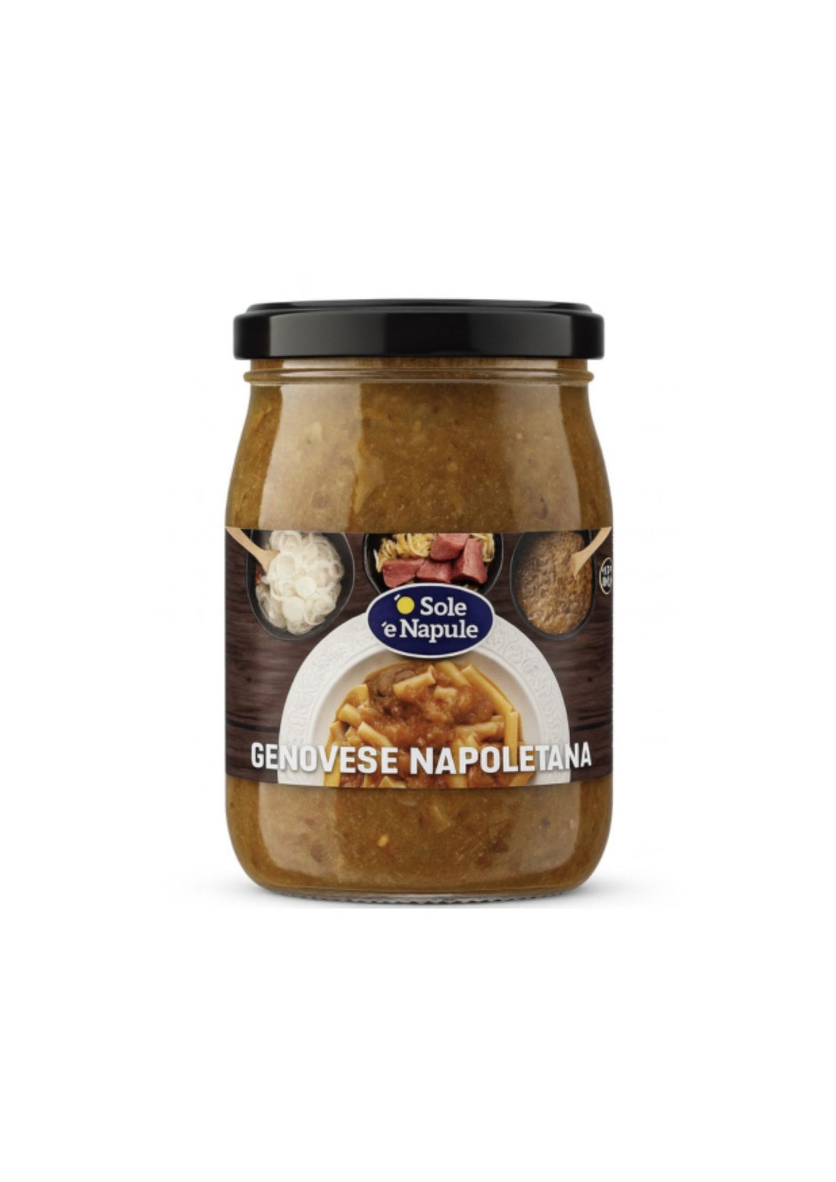 O' Sole 'e Napule Neapolitanische Genovese-Sauce – italienisch Original – 550 g