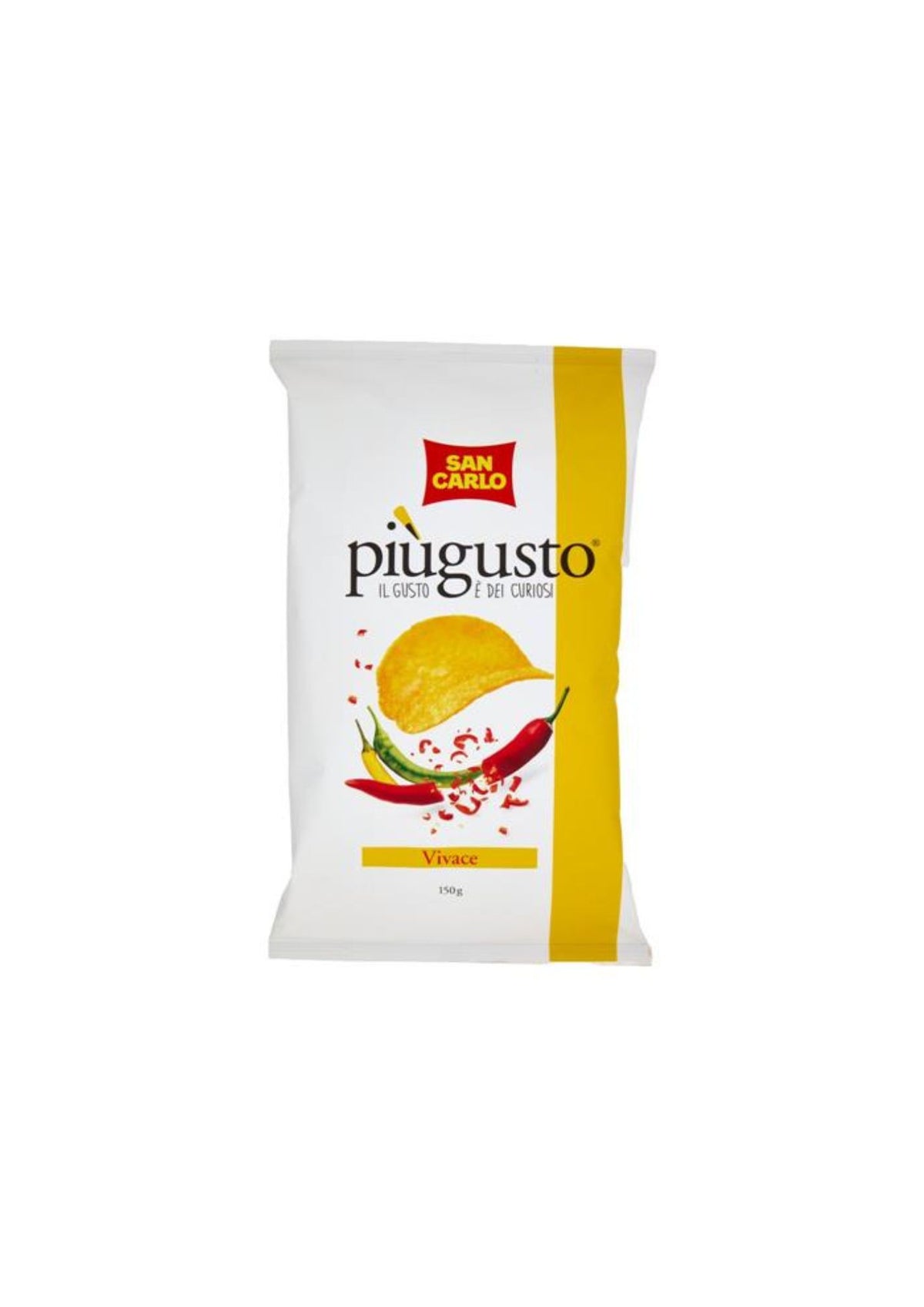San Carlo PiùGusto Vivace (3er-pack) – 3x150 g – Original italienischer Snack